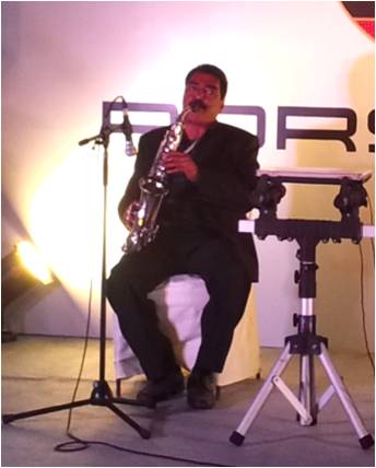 indian saxophone player jaipur