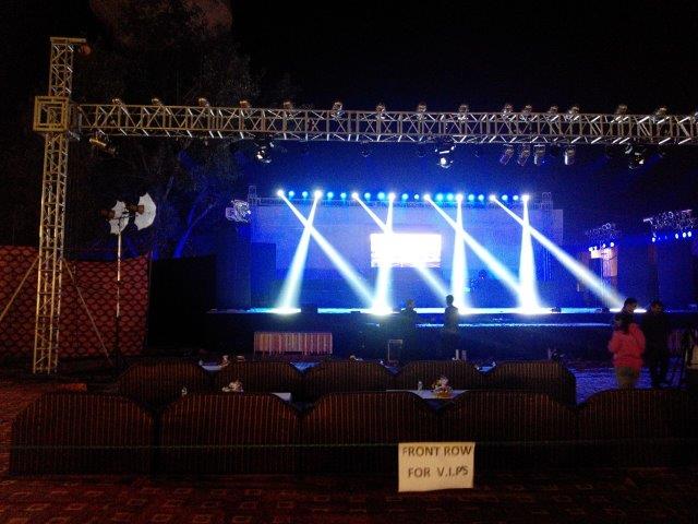 stage and Light setup jaipur